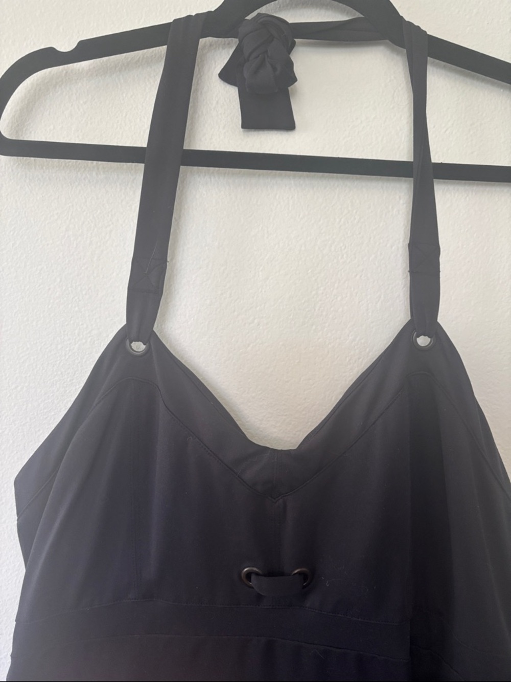 NEW Black ATHLETA Halter Activewear Dress Swimdress Excellent condition